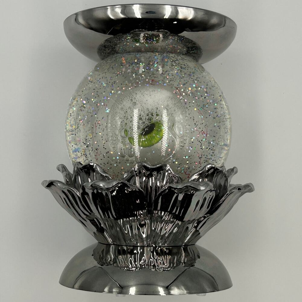 Bath & Body Works 2022 Halloween Eyeball Waterglobe Pedestal Candle Holder